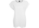 DáMské TričKo Urban Classics Ladies Extended Shoulder Tee Bianco - 3XL