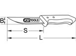 Ks Tools Berylliumplus Coltello 180 Mm ( 962.9030 )