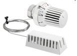 Oventrop (Uni Xh) Thermostat M.FernfüHl. FlüSsigfüHler, Mit Nullstellung, Weiß