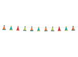 Unique Party - Bobble - Ghirlanda SG25642 (Taglia Unica) (Colorato)