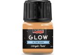 Pentart Colore Acrilico Fosforescente Arancione Fosforescente 30 Ml