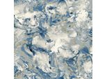 Muriva - Carta Da Parati "Elixir"", Marmorizzata AG988 (10 M X 53 Cm) (Blu/Oro)"
