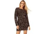 Dorothy Perkins - Mini Abito Arricciato Da Donna DP1176 (34 De) (Bronzo)