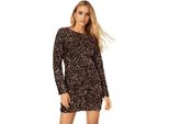 Dorothy Perkins - Mini Abito Arricciato Da Donna DP1176 (36 It) (Bronzo)