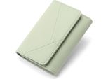 Portafoglio Donna Piccolo In Pelle Rfid Portafoglio Donna Molti Scomparti, Portafoglio Donna Con 15 Scomparti Per Carte E Tasca Portamonete Con Cerniera