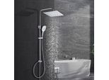 Sistema Doccia In Acciaio Inox Set Doccia Senza Rubinetto Soffione Doccia A Pioggia (SJ-E3030CP), Cromo