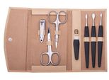 Manicure Solingen Etui Led Beige 7-PART Set,