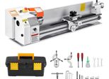 Succebuy Tornio Per Metalli 220X1000 Mm Con Avanzamento Automatico, Velocità Di 2500 Giri/Min E Motore Brushless Da 1250 W, Accessori Inclusi, Tornio Da Banco Per La Lavorazione Precisa Dei Pezzi