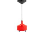 Succebuy Carrello Per La Raccolta Dell'olio 30 L, Contenitore Mobile Per La Raccolta Dell'olio Con Imbuto Regolabile In Altezza, Contenitore Mobile Per La Raccolta Di Liquidi Con Ruote, Ideale Per Officine E Garage, Rosso