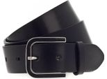 Vanzetti Pelle Cintura 35Mm Leather Belt W75 Black Nero