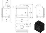 Inserto Camino Ad Acqua Kratki Maja Deco 8 Kw Ø 180