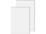 100 Mailmedia Faltenversandtaschen B4 Ohne Fenster