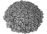 Lego® 1X2 Tiles Grigio Chiaro - 3069B Nuovo! Quantità 100X