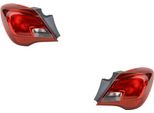 Johns, Luce Posteriore Combinata, Luce Posteriore Adatta A Opel Corsa E 09/14- Set Più Grande Di Colori Destro E Sinistro