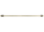 Natural Goods Berlin Gard Knic, Appendiabiti, Appendiabiti, Nero, Barra Rotonda In Rovere 130 Cm, 2 Pezzi