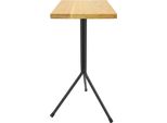 Natural Goods Berlin Supporto Da Tavolo Tripod, Supporto Per Piante, Tavolino, Design A Forcina, Con Piano In Legno Di Quercia