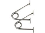 Natural Goods Berlin Gard Prenzlberg, Supporto Per Appendiabiti, Montaggio A Parete, Appendiabiti Da Parete, Industriale, 12 Cm, Senza Asta Rotonda, 2 Pezzi