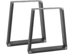 Natural Goods Berlin, Passatoie Per Mobili Trapez 40 Cm, Passatoie Per Tavoli, Gambe Per Tavoli, Struttura Per Tavoli, Tavolo Da Pranzo, Panca, Tavolino, 30 Cm X 42 Cm, Industriale, 2 Pezzi
