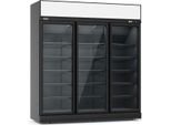 Frigorifero 3 Porte In Vetro Nero Ins-1530 Litri