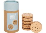 Piede Piccolo Biscotti Di Legno Freschi