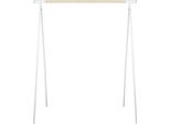 Natural Goods Berlin Appendiabiti Gard, Appendiabiti, Piantana, Appendiabiti, Appendiabiti, Bianco, Barra Rotonda In Rovere 130 Cm, 2 Pezzi