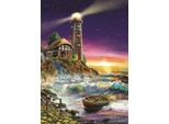 Art Puzzle Puzzle Sunset At The Lighthouse 500 Pezzi