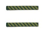 Satch Swaps 2Er Set FüR Pack Schulrucksack Pronto Per Lo Scambio Stripe Green