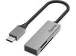 Hama Lettore Usb 3.0 Type C, Alluminio, Sd/Micro Sd