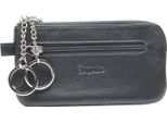 Esquire Caso Chiave Viktoria Key Case With Zip Black Nero