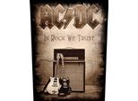 Ac/Dc - Toppa "In Rock We Trust"" RO6763 (Taglia Unica) (Nero/Marrone)"