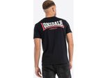 Maglietta Uomo Regular Fit Dale Nero/Bianco/Rosso Lonsdale