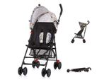 Chipolino Passeggino Amaya Buggy Cappottina Parasole Regolabile, Pieghevole, Cestino Colorato