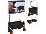 Carrello Da Spiaggia Progarden KO-LE9000020 Pieghevole 87 Cm Nero