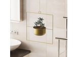 Evila Originals, Pandantif - Oro, Vaso Decorativo, Oro, 100 % Metallo, 40 X 17 X 40 Cm