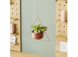 Evila Originals, Harpusta - Copper, Vaso Decorativo, Rame, 100 % Metallo, 35 X 17 X 40 Cm