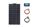 Kit Di Pannelli Solari Flessibili, Alta Efficienza, Impermeabile IP67, Kit Solare 12V 100W