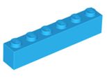 Lego® 1 Pezzo 3009 Mattoncini 1X6 Parte Basic 1 Blu Scuro