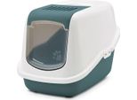 Vadigran Lettiera Per Gatti Nordic "Nestor" Verde; 56 X 39 X 38,5 Cm