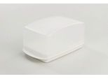 Tupperware Piatto Da Burro J10 Junge Welle In Latta Bianca