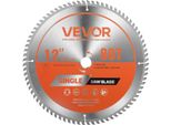 Lama Circolare Vevor (305 Mm Di Diametro, 80 Denti Affilati E 3 Mm Di Spessore) Per Compensato Osb In Legno Duro, Compatibile Con Sega Circolare, Lama In Lega Con Estrattori Di Calore A Riduzione Del Rumore