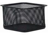 Q-Connect Porta Graffette Quadrate In Metallo Nero