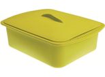 Contenitore Per Cottura A Vapore Ibili, Silicone, 28X21X8 Cm, 2,5 L, Verde