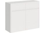 Itamoby - Panche Inferiore E Superiore Allungabili 26X72/300 Cm Evolve Bianco Frassino Allunghe Interne