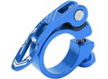 Bolany Mtb Bike Sesspost Morsetto A Sgancio Rapido Alluminio Lega Bike Mount 34,9 Mmblue