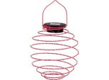 Luce Solare Da Giardino Rosa 22Cm 25 Led Bianco Caldo Luce Decorativa Balcone Decorazione Lampada Solare