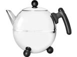 Bredemeijer Bella Ronde Teiera 1,5L Acciaio Inox / Nero 1305Z