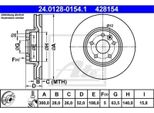 Ate Disco Freno Articolo: 24.0128-0154.1