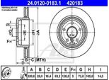 Ate Disco Freno Articolo: 24.0120-0183.1