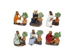 Set Di Figure Bonsai - Bonsai Master - 6 Figure Diverse