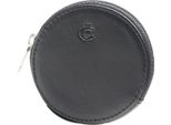 Esquire Pelle Portafoglio Logo Coin Wallet Black Nero